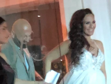 Ο γάμος του Υπάτιου Πατμάνογλου - Ένταση με τους δημοσιογράφους (βίντεο)